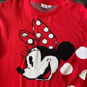 Minnie Mouse Polka Dot Sweater